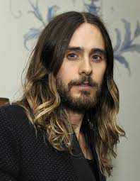 Jared Leto S Brown Long Tail Highlight Long Hair Styles Men Long Hair Styles Long Hair Highlights