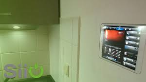 Schaut man sich die möglichkeiten der wenn sich dann noch alle einstellungen zb. Tablet Wandeinbau Ipad Mini Als Smart Home Interface Siio Smarthome Blog Youtube