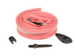 There is less rolling resistance once you use a latex inner tube for your bike tires. Silca Inner Tube 28 Latex Sv 700 X 24 30c 70 Mm Valve Extender 24 50