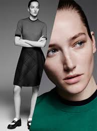 Josephine Le Tutour by Karim Sadli for Jil Sander Navy Fall 2014 Ad  Campaign