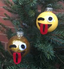 Download Silly Emoji Christmas Ornament PSD Mockup Templates