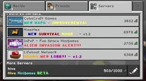 Открыть страницу «hive games» на facebook. The Hive Ip Mcpe Herunterladen