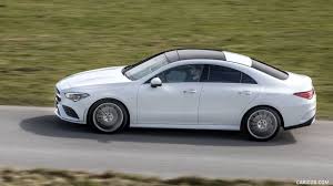 2020 Mercedes Benz Cla 220 D Coupe Amg Line Color Digital White Metallic Side Hd Wallpaper 116