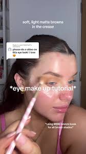 Rachel Leary Soft Glam Eye Makeup Tutorial featuring MAC Brown Eyeshadow