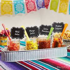 Also, i love the idea of a taco bar! 14 Cinco De Mayo Party Ideas Inspired By Papel Picado Party City
