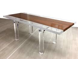 Rated 4.5 out of 5 stars. 3 Dining Table In Plexiglass And Wood Stripes Cast Acrylic Furnishings