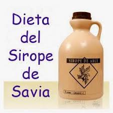 Resultado de imagen de dieta de sirope de savia