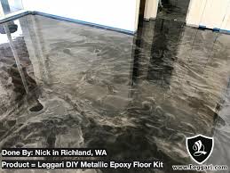 Order Your Floor Kit Today Look What Nick Did With Our Diy Metallic E Metallic Epoxy Floor Epoxy Floor Epoxy Floor Coating