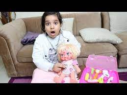 بنت شفا تعبانه و شفا انعدت منها الدكتورة عالجتهم youtube baby face high chair face