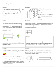 What is the formula for rectangular prism? Volume Dpi Questions