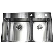 Cixi yuyao sanyin factory manufacture plumbing accessories kitchen sink basket strainer drain accessories sink straine. Emodern Decor Ariel 33 L X 22 W Double Basin Drop In Kitchen Sink With Bonus Accessories Wayfair