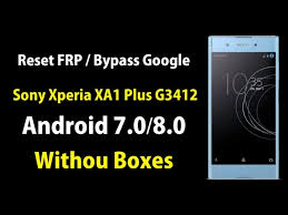 Sony Xperia Xa1 Plus G3412 Bypass Frp Apk File 2019 Updated June 2021
