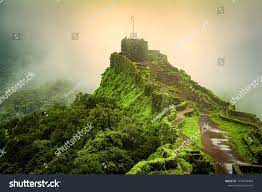 View Of Shivaji S Pratapgarh Fort Near Mahabaleshwar Maharashtra India Pratapgarh Shivaji View Fort Stock Photos Photo Editing Royalty Free Photos