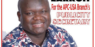 For APC-USA Publicity Secretary... General Abraham Lincoln Larkoh Declares  his Candidacy