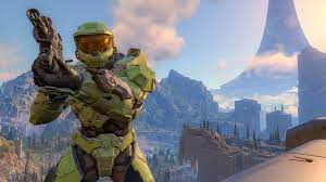 I concepted and modeled master chief for halo: Halo Infinite Master Chief Kann Gegner Vom Ring Schubsen Golem De