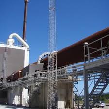 Figur 7.8 En av två mesaugnar vid Södra Cell Mönsterås.