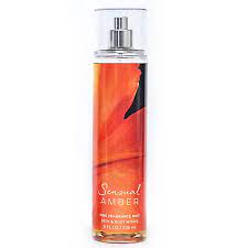 Signature Collection SENSUAL AMBER Fine Fragrance Mist - 8oz 236 ml by Bath  and Body works - Walmart.com