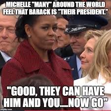 Eric cantor had his own stink face during the ceremony (via @mattspencedc) Image Tagged In Michelle Obama Inauguration Imgflip