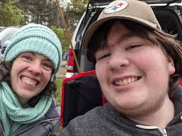 From Boston last night after the show. Loved this moment. It was so hard  for my son to wait it out. Was about 3 hours ~ my son (12yrs) is autistic  with