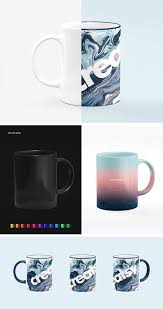 Download Sublimation Mug Mockup Set Sublimation Mugs Free Packaging Mockup Design Mockup Free