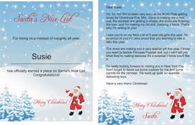 Naughty and nice list free printable. Free Santa Letters Net Free Printable Santa Letters In Minutes