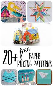 The templates are ready to print on paper a4 size on a regular printer. Free Paper Piecing Patterns To Download And Sew