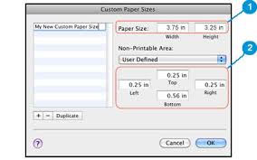 Hp Printers Creating Custom Paper Sizes Hp Customer Support
