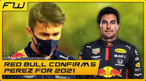 F1 driver @redbullracing productos oficiales sergio pérez bit.ly/39kpdji. Red Bull Signs Sergio Perez For 2021 Youtube
