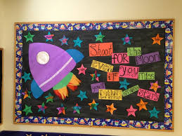 Outer Space Rocket Ship Bulletin Board Space Bulletin Boards Outer Space Themed Classroom Preschool Bulletin Boards
