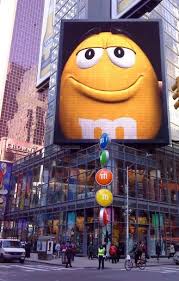 M M Store Had To Check If This Was Actually Real But It Is Booking My Ticket Now Times Square New York M M Store New York City Travel