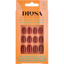 Diosa Electras Sugared Concha Artificial Nails - Red Glitter - Shop Nail  sets at H-E-B