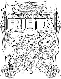 50 Strawberry Shortcake Coloring Pages For Kids Strawberry Shortcake Coloring Pages Cartoon Coloring Pages Coloring Books