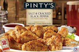 It's best to let them rest for a period after the first fry to let the juices settle back inside the chicken wing. Pinty S Pub Grill Salt And Pepper Chicken Wings Walmart Canada