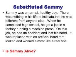 Is Sammy Alive