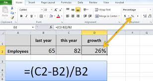 The formula to calculate yoy growth or decline is simple. Excel For Mac How To Calculate Yoy Growth Peatix
