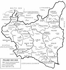 Invasion of poland initial positions on 1 september 1939. Photo Map Of Poland 1921 1939 Polish Maps Album Allan Lloyd Knodel Fotki Com Photo And Video Sharing Made Easy