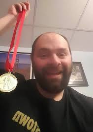 Here's another gold medal winner from Skelton in the special Olympics, well  done Mark Templeman