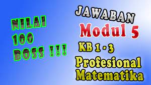 Selengkapnya, untuk soal tes sumatif modul 1 2 3 4 5 6 profesional tik ppg daring klik disini berbeda dengan tes sumatif, kesempatan yang diberikan pada tes formatif. Nilai 100 Tes Formatif Modul 5 Kb 1 S D 3 Profesional Matematika Youtube