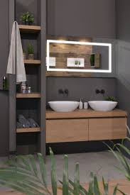Fini le désordre dans la salle de bain grâce à nos rangements innovants proposés à petit prix. Mit Diesem Badmobel Aus Eichenholz Haben Sie Garantiert Genugend Stauraum Oak Bathroom Furniture Bathroom Interior Design Oak Bathroom