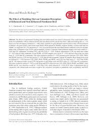 You'll often see them in abundance around christmas and new year's when people are buying a lot of rib roasts. Pdf The Effect Of Finishing Diet On Consumer Perception Of Enhanced And Non Enhanced Honduran Beef