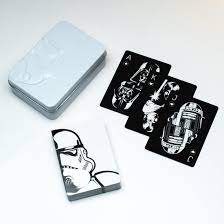 Light side and dark side playing cards. Star Wars Playing Cards 24h Delivery Getdigital