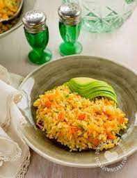 Arroz Amarillo Video Recipe For Tasty Yellow Rice With Carrot And Onion Recipe Vegetable Recipes Risotto Dishes Pilaf Recipes