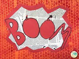 Maybe you would like to learn more about one of these? Onomatopoeia Pop Art Word Projects Glitter Meets Glue