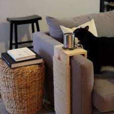 Diy Modern Cat Scratching Post 8 Steps With Pictures Cat Scratching Post Modern Cat Modern Cat Furniture