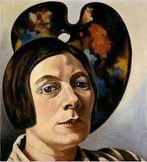 Charley Toorop, Self-portrait with Palette, 1934