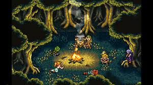 Screenshot Of The Campfire Scene Chronotrigger