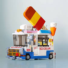 Ice Cream Social Decoration Lego Ice Cream Truck Ice Cream Truck Lego Lego Design