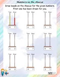 Tens and ones worksheets grade 1. Abacus Grade 1 Math Worksheets