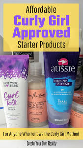 The Curly Girl Method Beginner Products Create Your Own Reality Curly Girl Method Curly Hair Styles Curly Girl