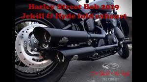 Jekill Hyde Exhaust Sound Brutal Harley Softail Street Bob 2019 Youtube